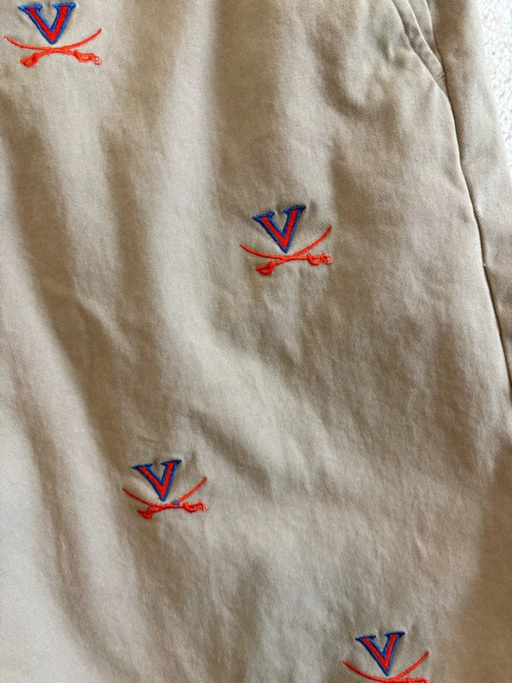 Pennington & Bailes Virginia Cavaliers Gameday Embroidered Stadium Shorts Sz. 38